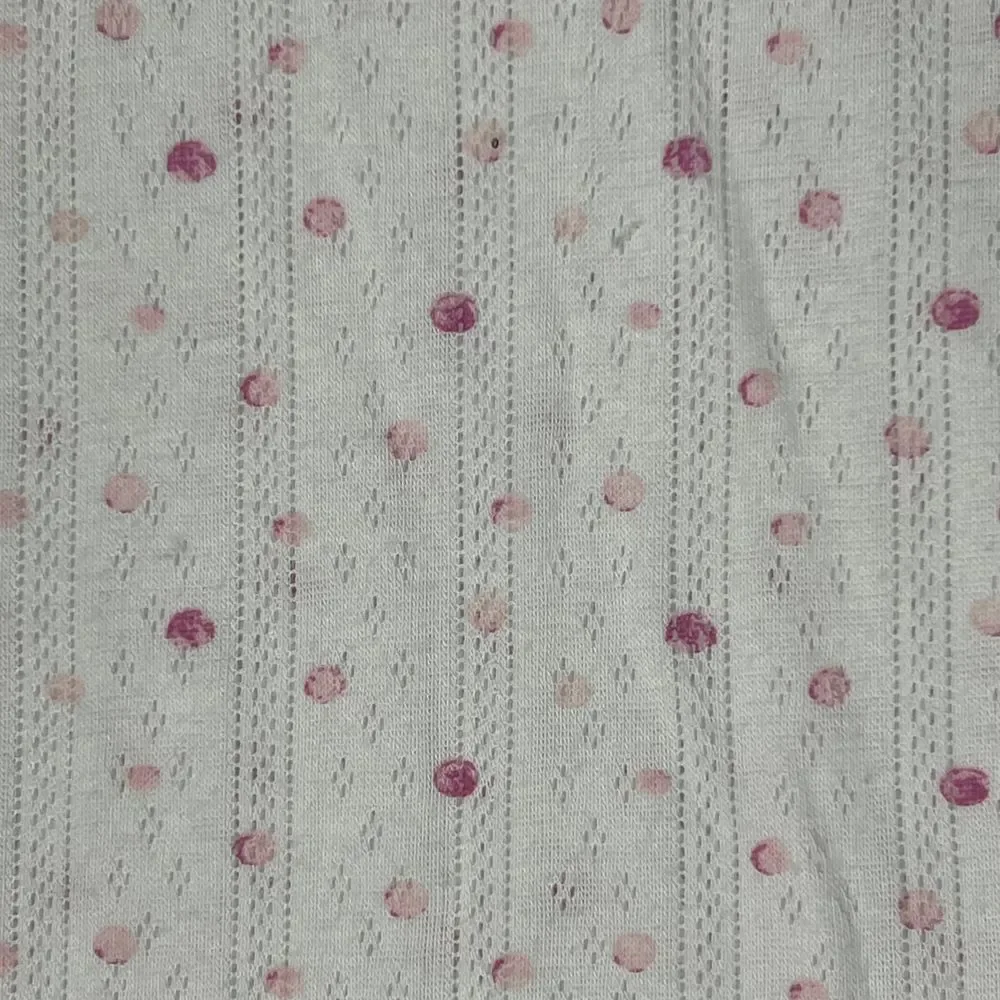 Nanette Lepore Pajama‎ Set Cami Top Shorts Lingerie Sleepwear White Pink Dot L